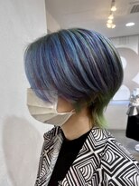 ファーム 大崎店(FAAM)&nbsp;ケアブリーチ/ハイブリーチ/デザインカラー/ハイトーン/ブルー