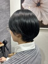 テラスヘア 新潟駅南(TERRACE hair)&nbsp;深みのあるブルーブラック～イルミナカラー