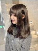 【レイヤーカット/中里千尋】顔周りカット/艶髪ロング