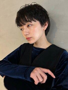 ソイリウム 下北沢(soi rium) 黒髪ショートパーマ