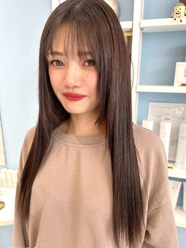 アエメゾン(ae maison) #艶カラー#ブラウンカラー#ロング