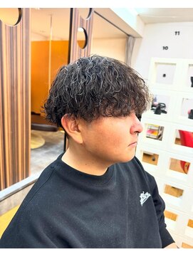 ワンポイント レガーレ(ONE POINT LEGARE) 波巻き×プードルパーマ