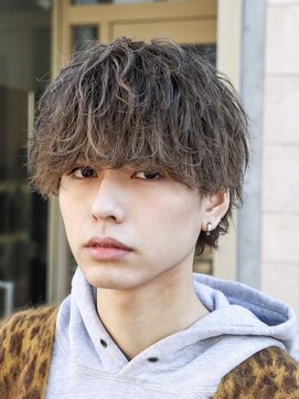 オーシャントーキョー(OCEAN TOKYO) 波巻きパーマメンズツイストスパイラルパーマツーブロック