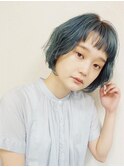 前髪あり大人ショートボブ20代30代40代表参道