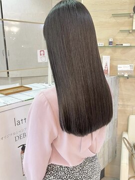 ラテ(latte) 縮毛矯正*艶ロング