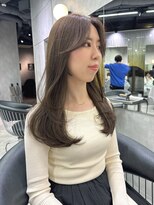 シティ(CITY) 顔まわりカット/レイヤー/ワンカール/ストレートヘア