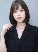 大人可愛いナチュラルボブ　どの年代も◎ 新宿