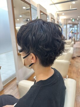 パステルアトリエドゥ(PASTEL ATELIER DEUX) カジュアル×スパイラルパーマ