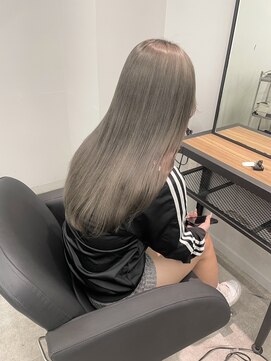 リンドトウキョウ(LINDO TOKYO) ハイトーン/大阪美容室/ミルクティーベージュ/ホワイトブロンド