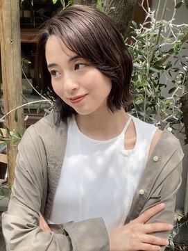 ラミエバイメルト 下北沢(lamie by melt) 花田/ボブ/レイヤー/小顔/ワンレン/切りっぱなしボブ/下北沢