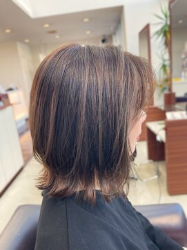 セルボーン オリーブ/ボブ/くびれ/外ハネ