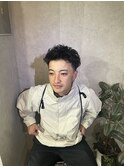 ラフなパーマスタイル