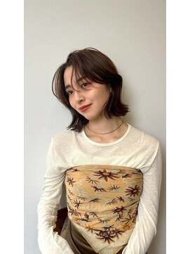 コンフィー(comfy) 『SHOKI』ミニウルフホワイトベージュチェリーブラウン