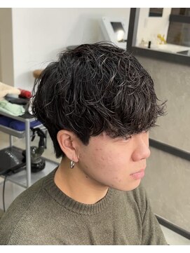 スイッチ(men's SWITCH) 大分メンズルーズパーマ刈り上げレイヤーショートツーブロック