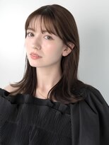 大人ブラウンシースルーバング