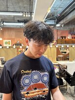 チャプター 問屋町(chapter)&nbsp;シャドウパーマナチュラルマッシュケアパーマ眉毛カット