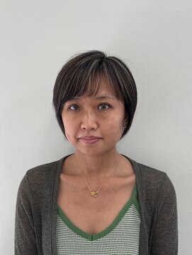 ルナ 深沢店(LUNA) ショートカット×ハイライトメッシュ