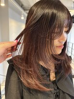 ヌープヘアーアイス(NUUP.hair ici)&nbsp;★モーヴピンクボルドーダークレッドコーラルオレンジ秋暖色