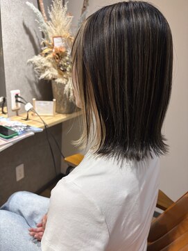 ブルームヘアー(bloom hair) 結べるくらいのボブ