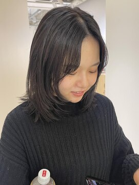 ニール 名古屋 伏見 丸の内(NEELU) 【neelu_hachi】アイドル風ミディアムレイヤー