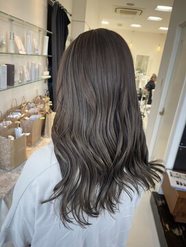 ドロップ ミルクティーグレージュ