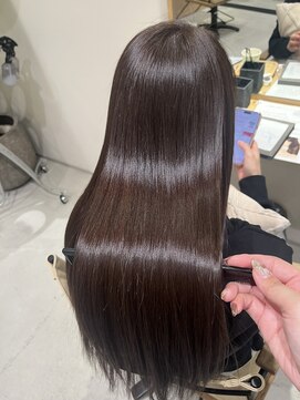 ファムバイアヴァンス(Femme by AVANCE.) ホワイトグレージュ髪質改善×イルミナカラー5/31