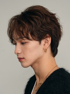 フィフス(fifth) フェザーパーマ緩めシャドウパーマ微分けfifth原宿渋谷20代30代