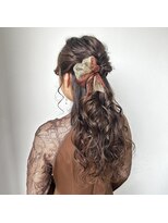 タイドヘアー(tide hair)&nbsp;ハーフアップ