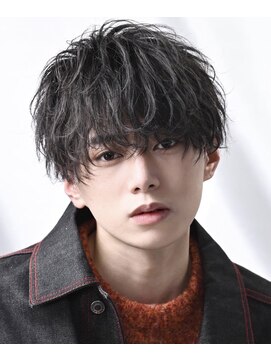 アストラ(ASTRA) MEN’S HAIR/波巻きツイストスパイラル/リバースセンターパート