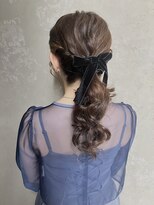 コトナ(kotona)&nbsp;【ポニーテールヘアセット】ツインポニータイトシニヨンカチモリ