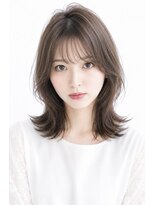 ソレイユ(Soleil)&nbsp;ひし形/オフィス/20代/30代/40代/くびれミディアム/シャギー
