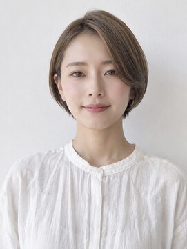 ヘイ 松本店(HEY) 【HEY 松本店】丸みショートボブ×柔らかベージュ