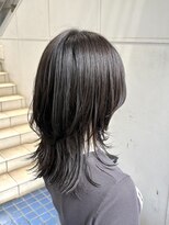 インセンス 用賀店(insence) 韓国風くびれレイヤー×暗髪グレージュ