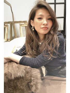 バロック(BAROQUE) ’’シアーグレージュ×外国人風ドライカール’’