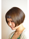 クラシカルボブ＋ショートバング