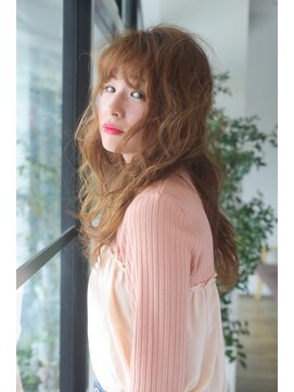 フレイムス ヘアアンドリラックス 東川口店(Frames hair&relax) 外国人風　無造作ゆるウェーブ
