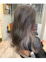 ペアル(PEAAL)&nbsp;アディクシー　外国人風　グレー ネビーグレー インナーカラー