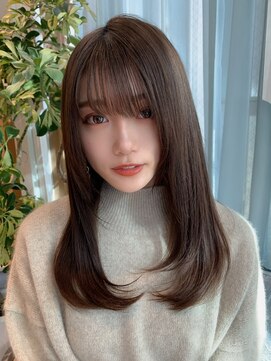 ロンド ロビン 栄(Lond robin) 【Lond robin】河野まい 2021年愛されストレートパーマヘア