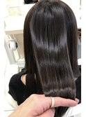 ツヤ髪ストレート