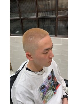 バーバーブロス 吉祥寺店(BARBER BROS) 【LUDLOW BROS.】Kurashige  Miyabi  坊主フェード×ブロンド