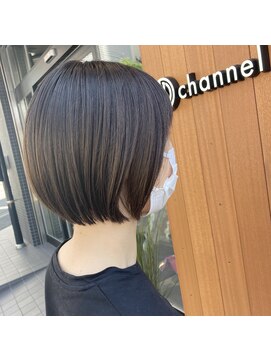 チャンネル(channel) 【鬼頭ひかり】丸みボブ**
