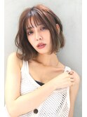 シークレットアクセサリーカラー/大人遊ばせボブ/インナーカラー