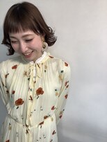 ヘアー メイク ミート(hair make Meet) ブラウン×ショート