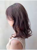 ラベンダーアッシュ_セクションカラーペールベージュ_ba264292