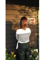 ナンバーエイト(number eight)&nbsp;30代40代大人ぷつっとカットミディアム×ピレンジ