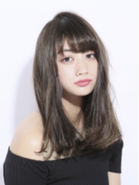 ヘアリゾート エーアイ 浅草橋店(hair resort Ai) 艶セミロングスタイル