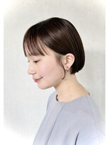 プラグ バイ ネオリーブ(plug by neolive)&nbsp;大人ガーリー/チョコレート×髪質改善 [髪質改善/縮毛矯正]韓国N