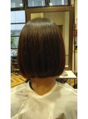 内巻きボブ