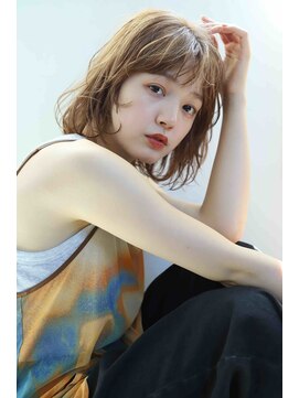 テラス 寝屋川(Terrace) ゆるっとウェーブヘア　ナチュラルベージュブラウン