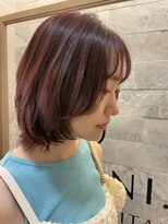 アマニ ヘアー ホスピタル(AMANI. HAIR HOSPITAL) 外はねレイヤースタイル